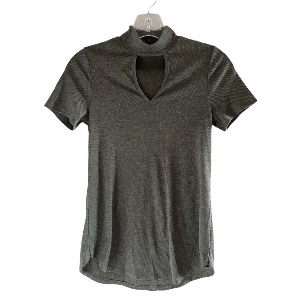 Gaze Green Turtle Neck Sweater Shirt